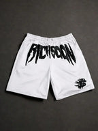 Bold Logo Black Shorts