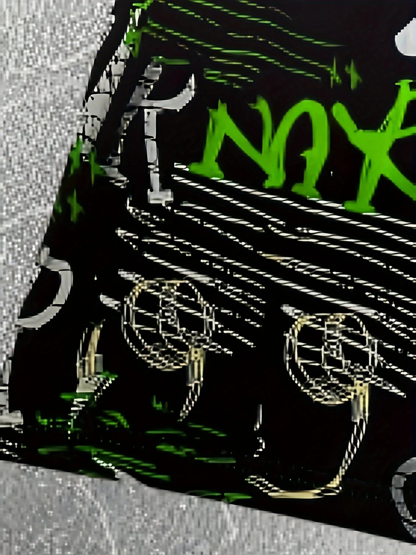 Graffiti Chaos Mesh Shorts