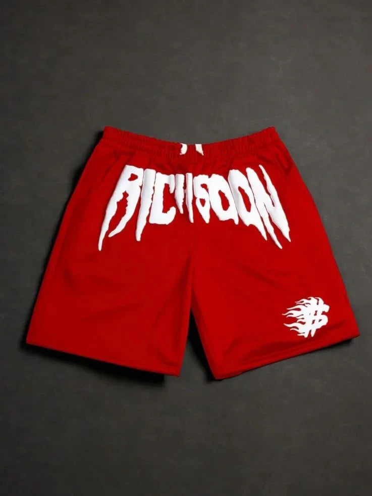 Bold Logo Black Shorts