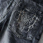 Blackout Distressed Jorts