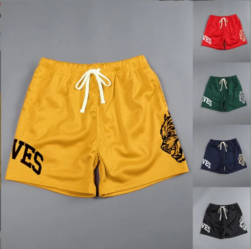 Sunset Yellow Sport Shorts