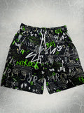 Graffiti Chaos Mesh Shorts
