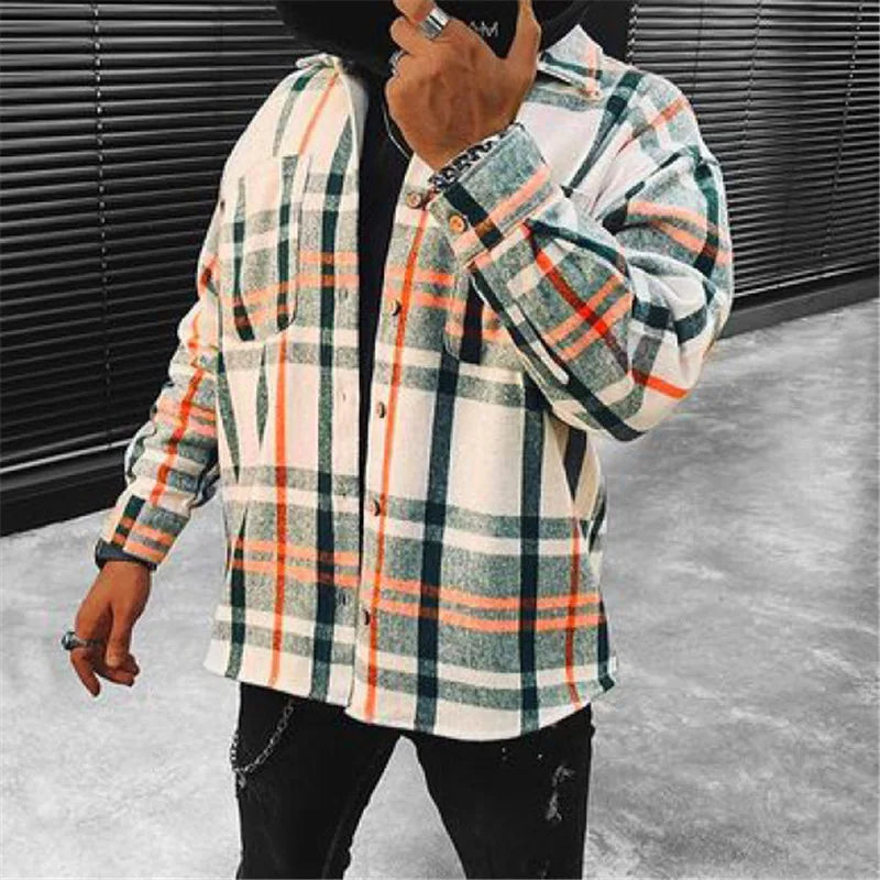 SKYLINE CHECKERED OVERSHIRT