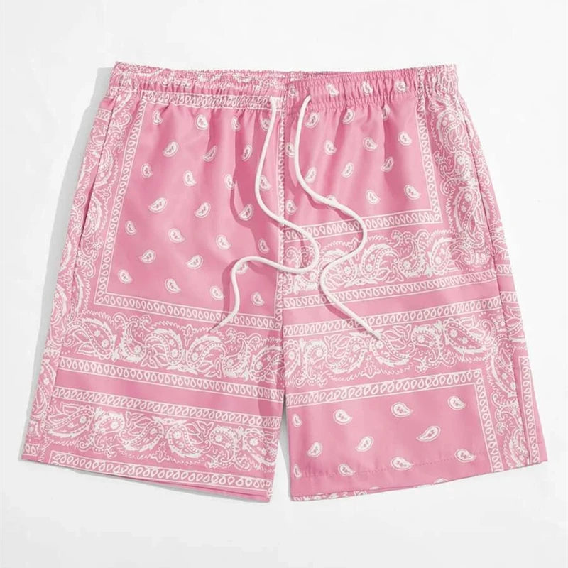 West Coast Paisley Shorts
