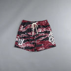 Abstract Camo Swim Shorts