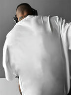 Premium Embroidered Beige Tee