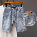 Vintage Wash Denim Shorts
