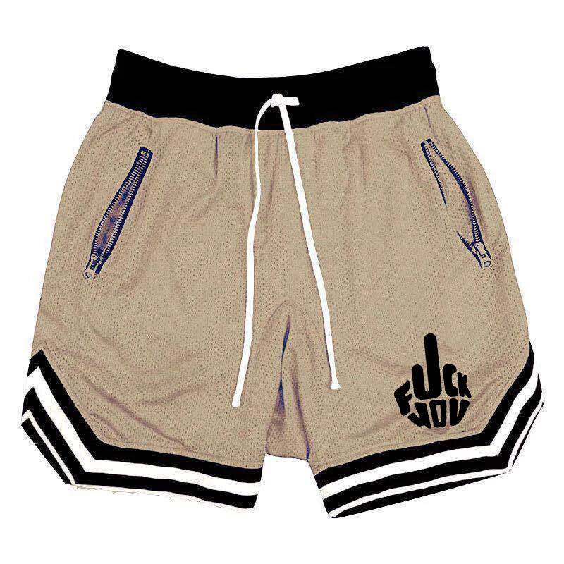 Retro Court Shorts - Beige