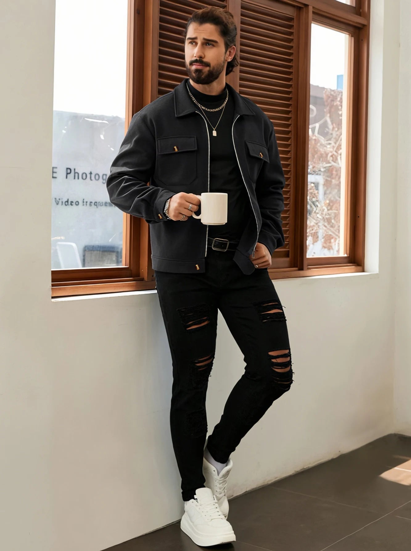 THE GENTLEMAN ZIP  JACKET