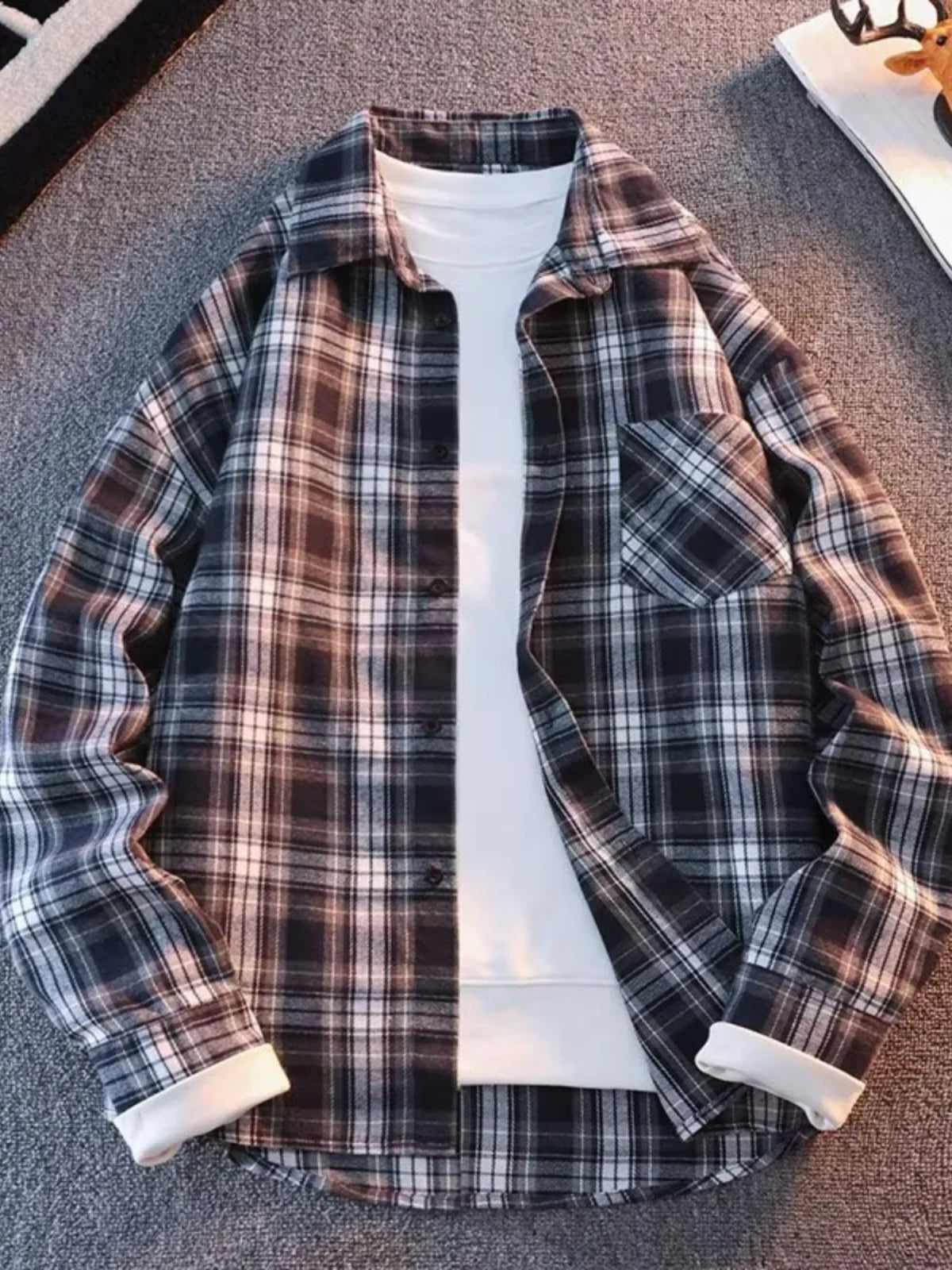 Premium Plaid Overshirt