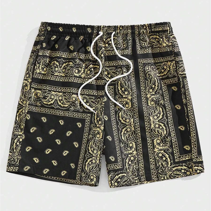 West Coast Paisley Shorts