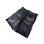 Blackout Distressed Jorts