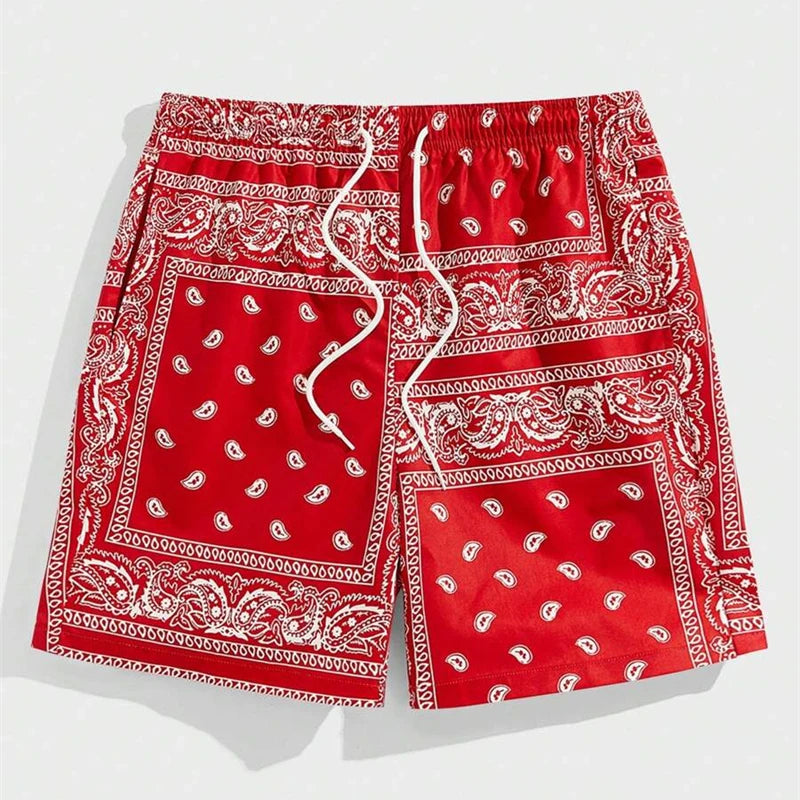 West Coast Paisley Shorts