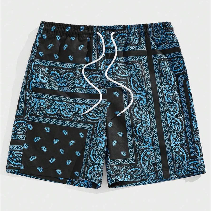 West Coast Paisley Shorts