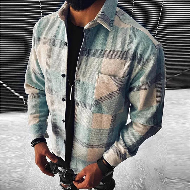 SKYLINE CHECKERED OVERSHIRT