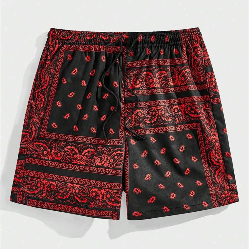 West Coast Paisley Shorts