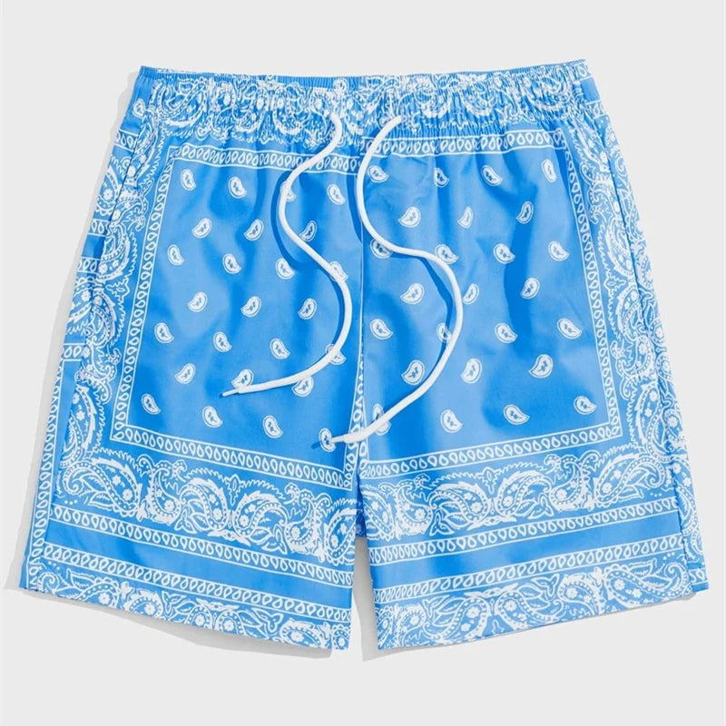 West Coast Paisley Shorts