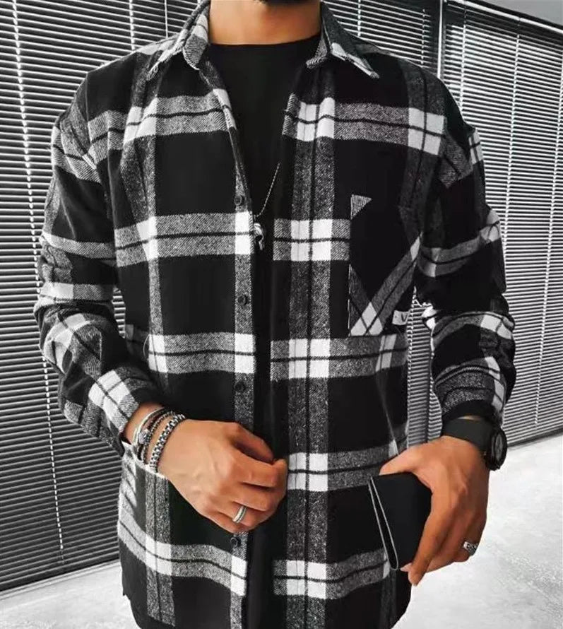 SKYLINE CHECKERED OVERSHIRT