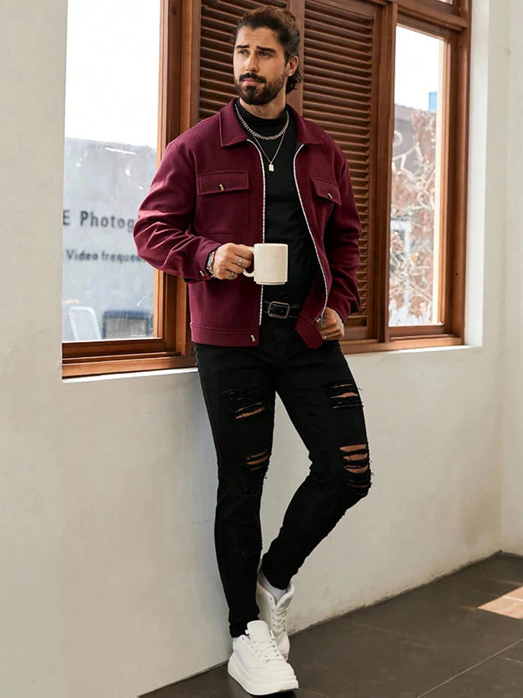 THE GENTLEMAN ZIP  JACKET