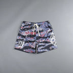 Abstract Camo Swim Shorts