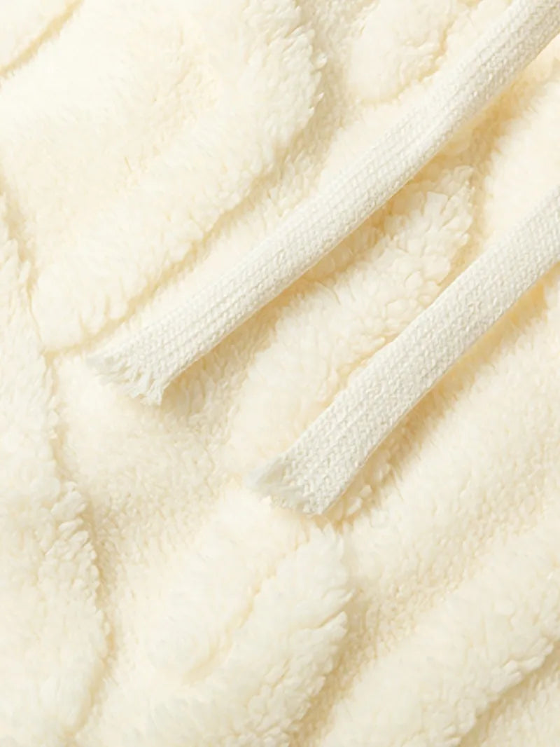 CLOUDE CABLE KNIT TROUSERS