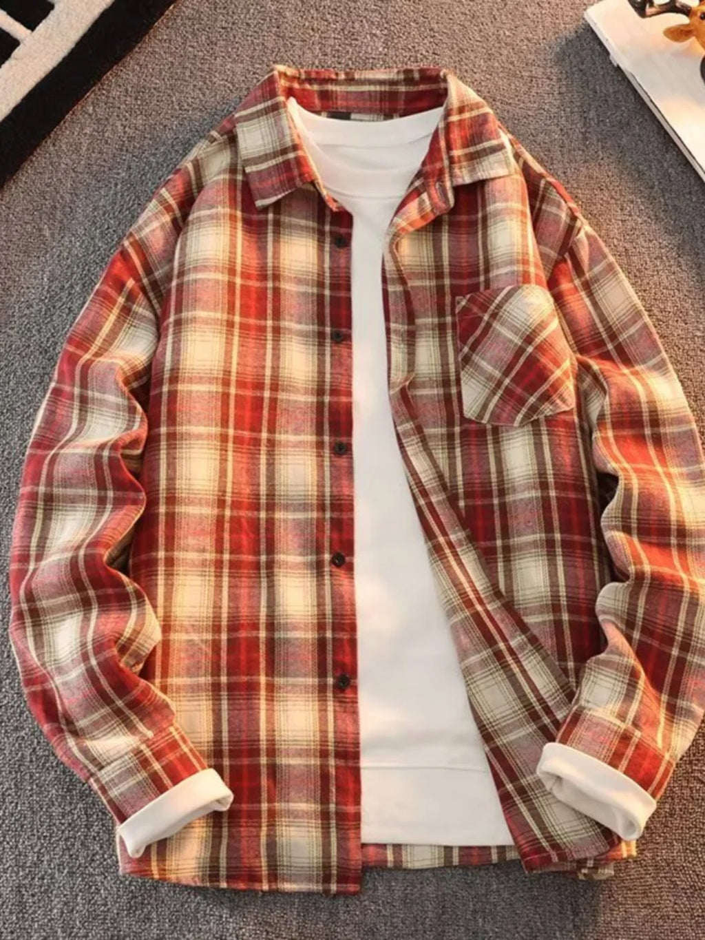 Premium Plaid Overshirt