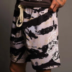 Abstract Camo Swim Shorts