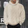 The Aspen Knit Hoodie Cream