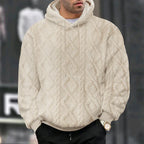 The Aspen Knit Hoodie Cream