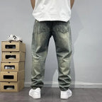 Vintage Destroyed Denim Light Wash