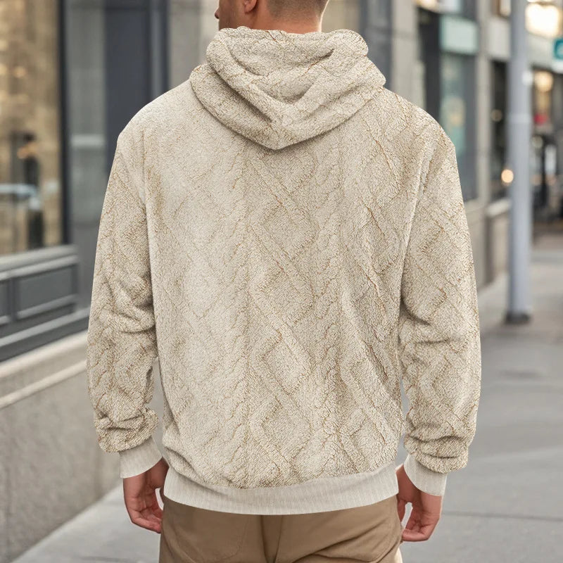 The Aspen Knit Hoodie Cream