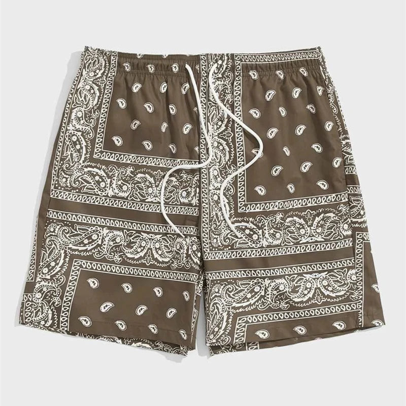 West Coast Paisley Shorts