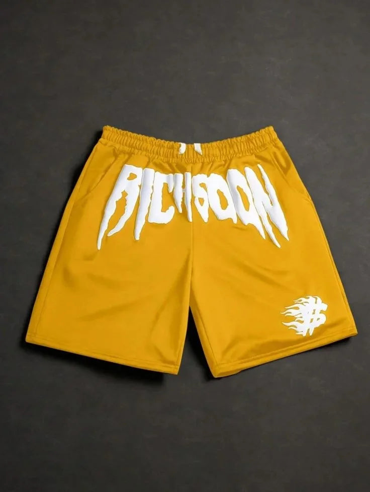 Bold Logo Black Shorts