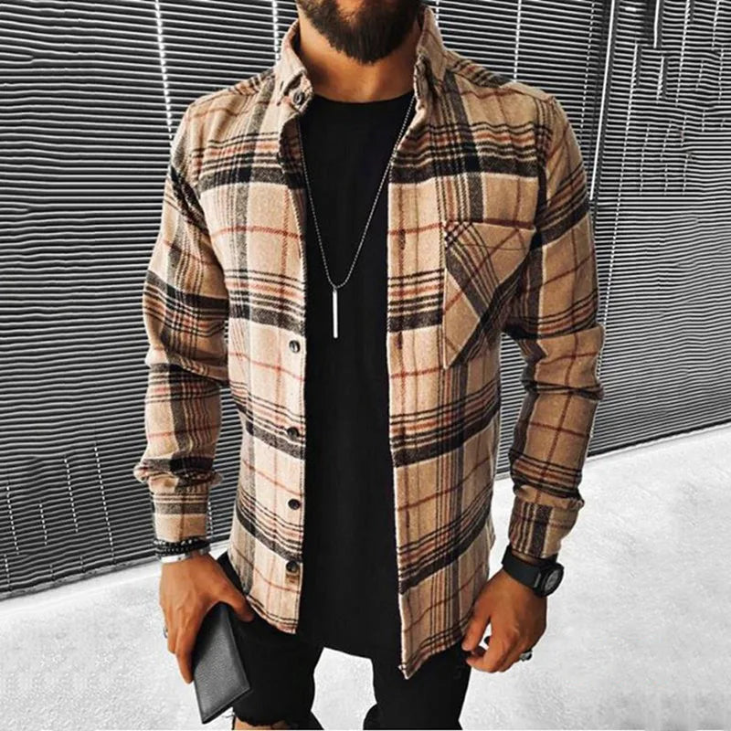 SKYLINE CHECKERED OVERSHIRT