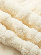 CLOUDE CABLE KNIT TROUSERS