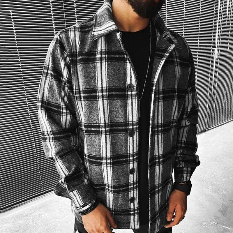 SKYLINE CHECKERED OVERSHIRT