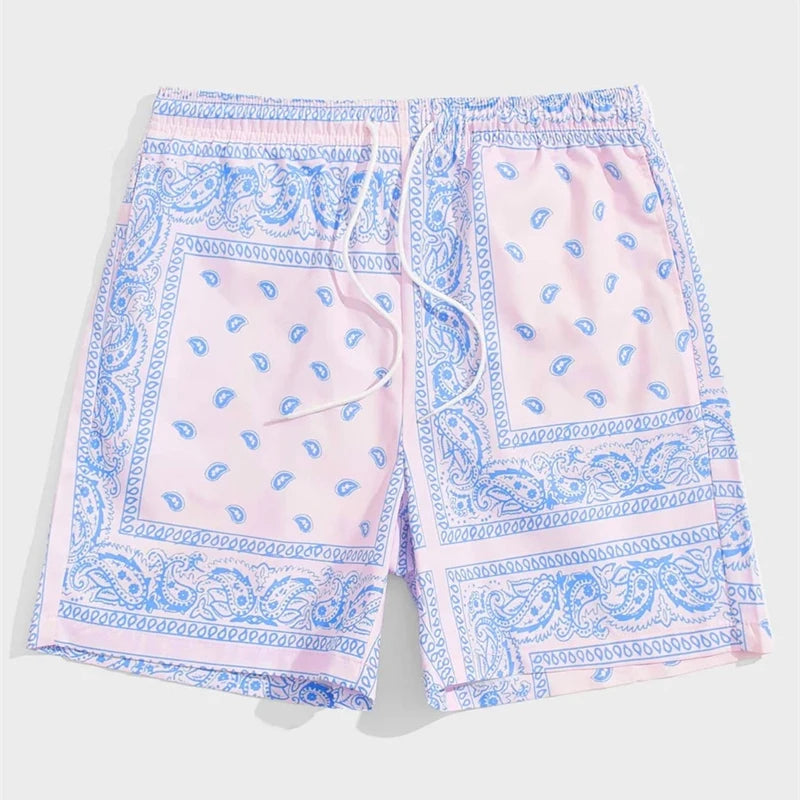 West Coast Paisley Shorts
