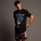 Abstract Camo Swim Shorts