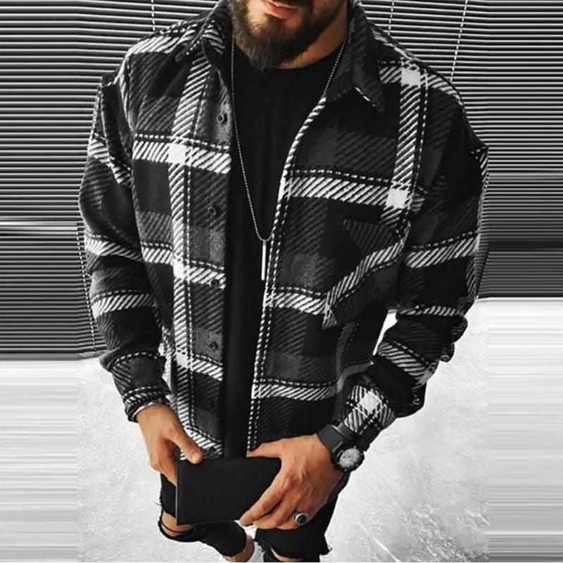 SKYLINE CHECKERED OVERSHIRT